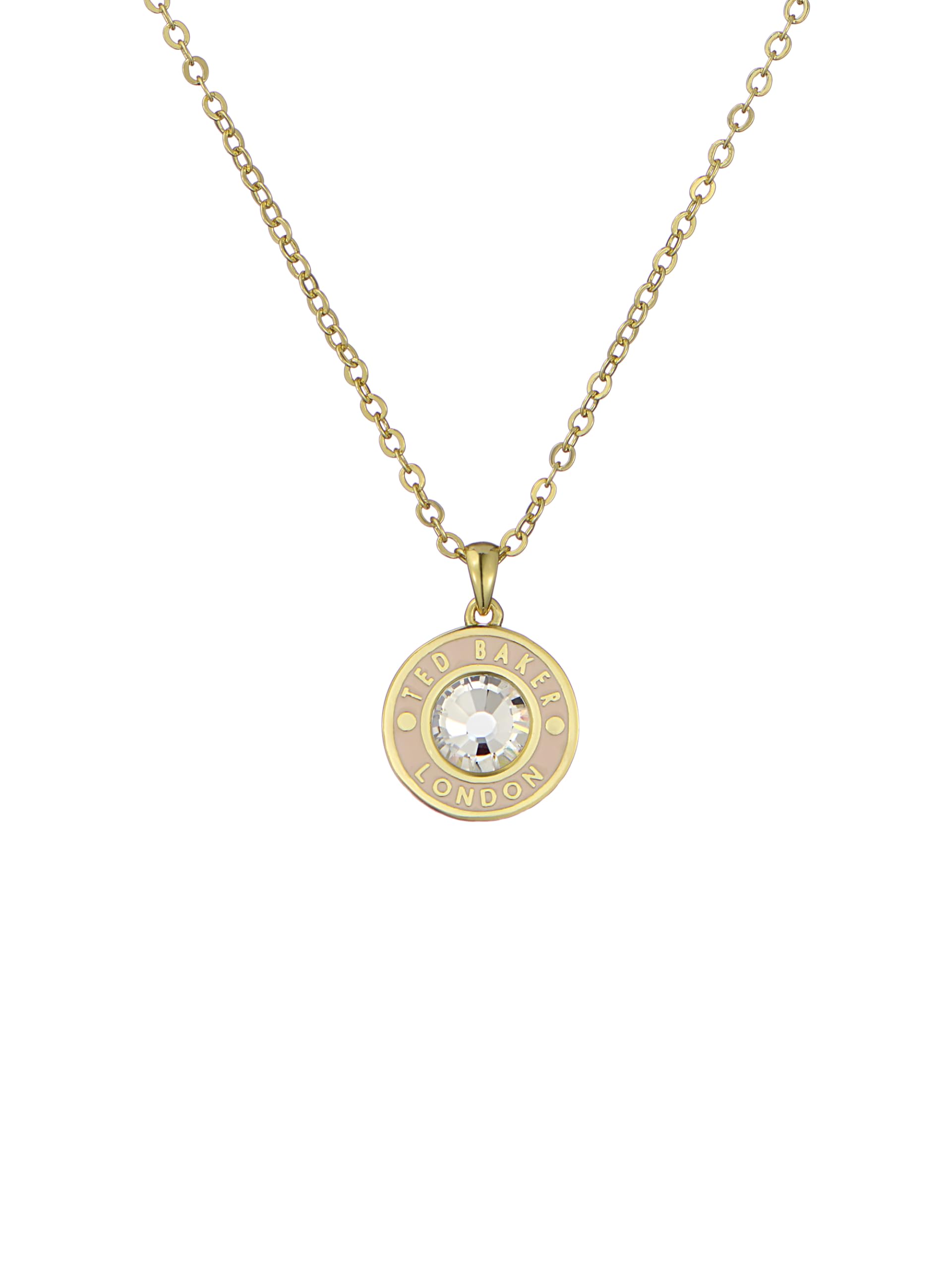 Ted Baker Soltell Crystal Pendant Necklace Pendant Necklaces