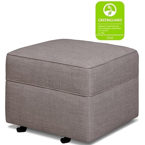 Miniatura 4 de NAMESAKE Willa/Alden - Otomana deslizante en tweed gris, certificado Greenguard Gold