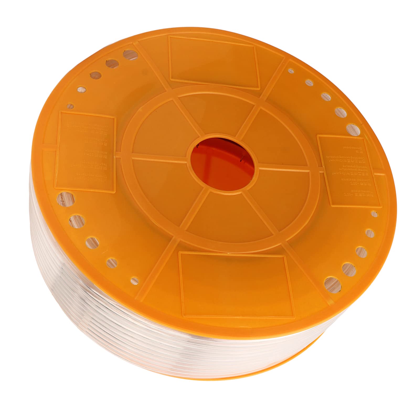Fafeicy Tubo Aria, Tubo PU Trasparente per Compressore 8mm OD 5mm ID