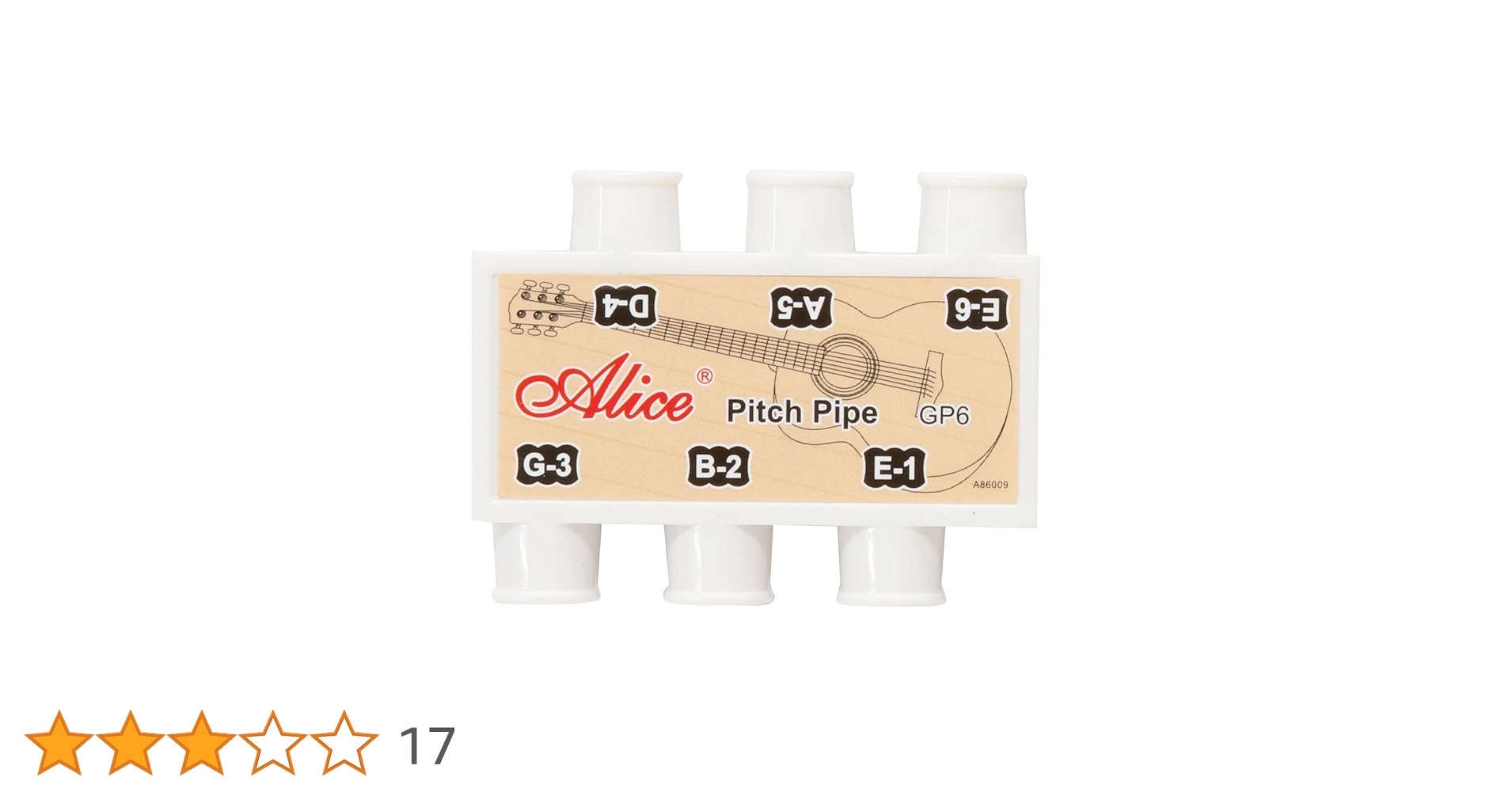 Amazon | Alice (アリス) ギター調子笛 ピッチパイプ 6連 1E-2B