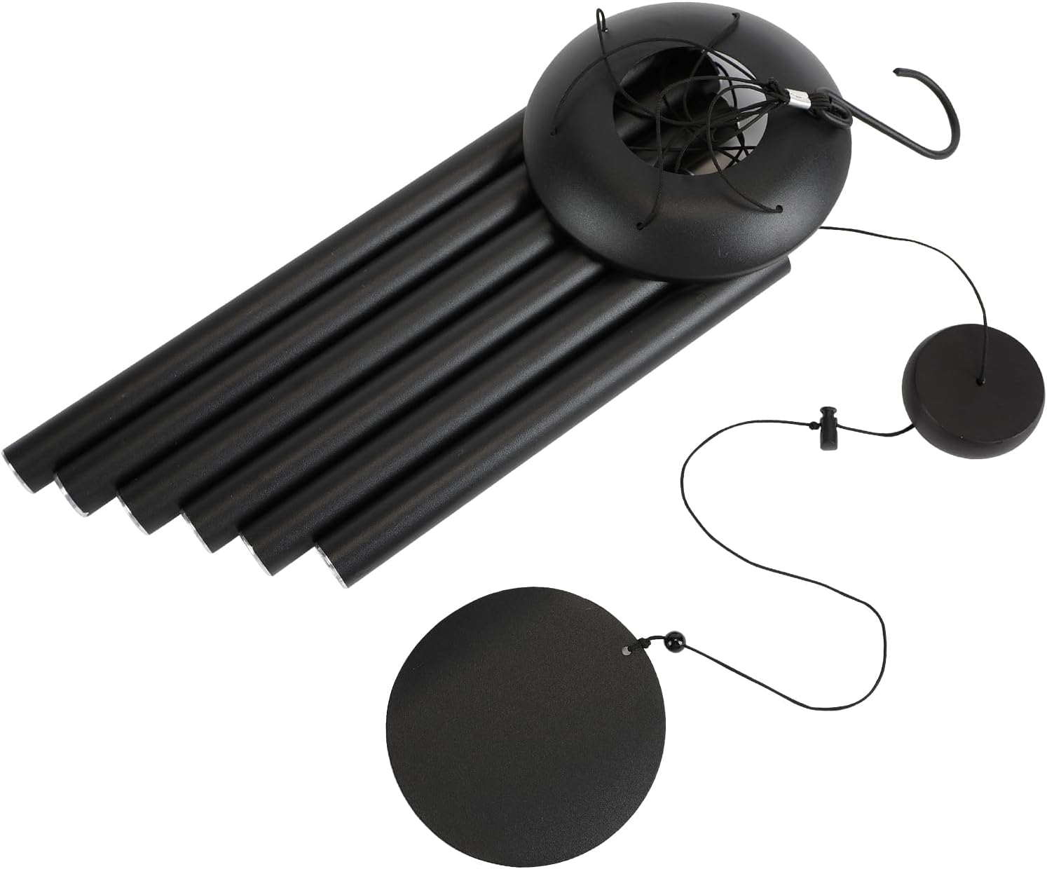 Large 40" Wind-Chimes-Outdoor-Deep-Tone, Soothing Melodic Tones Windchimes, Wind Chimes for Outside, Black Memorial Wind Chime Best Gift for Mom Women Grandma Neighbors