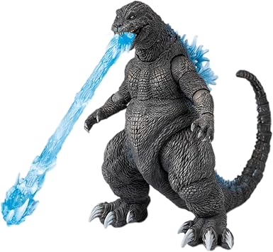 HIYA Godzilla Mothra and King GhidorahGiant Monsters All-Out Attack 2001 Heat Ray Godzilla with Heat Ray Effect Part,7 Inch Action Action Figure 15+