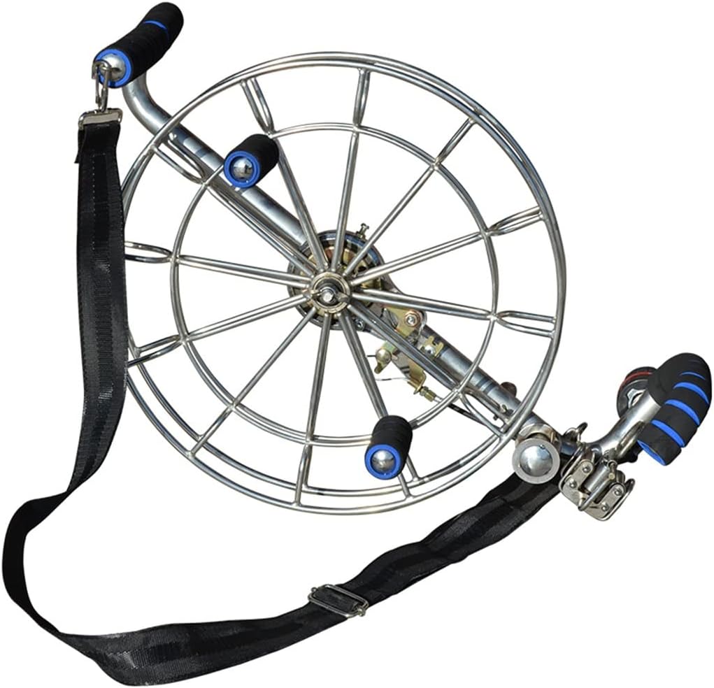 Kite Reel, Professional Stainless Steel Reel Wheel Double Bearing, for Outdoor Large Kites Flying Tool, for Adults, Makes A Great Gift (Size : 28 cm) (32 cm/12.5 Inches)