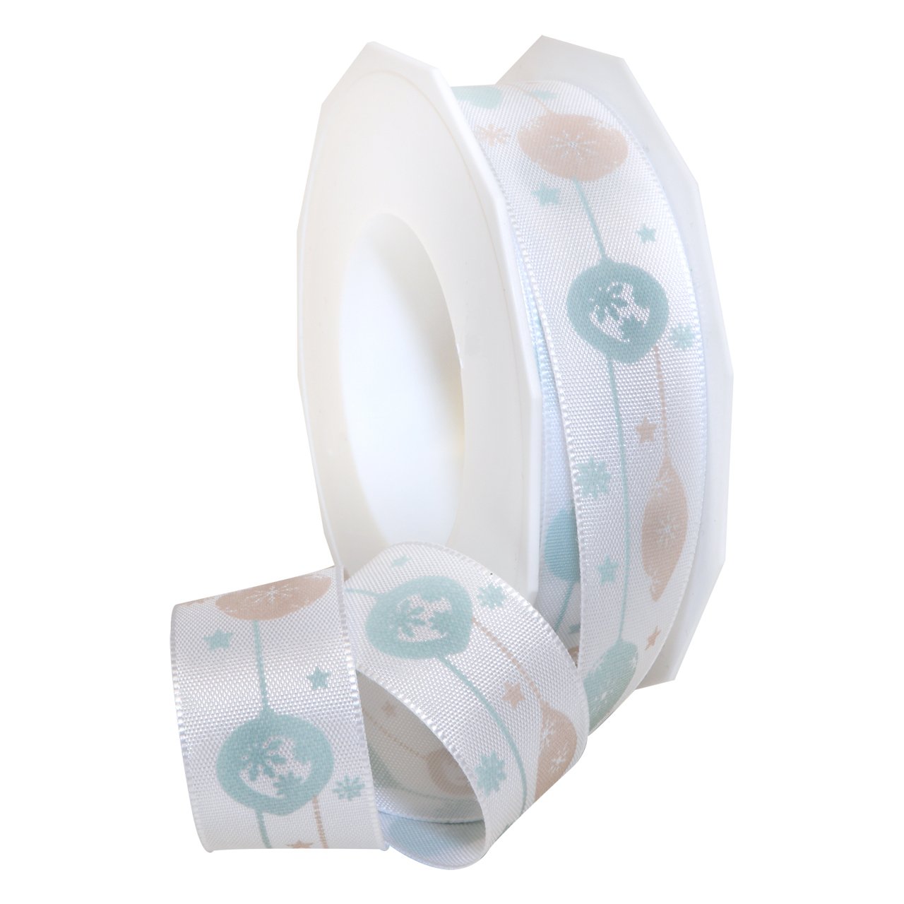 Ruban crème et menthe Präsent souple pour réussir tous vos nœuds