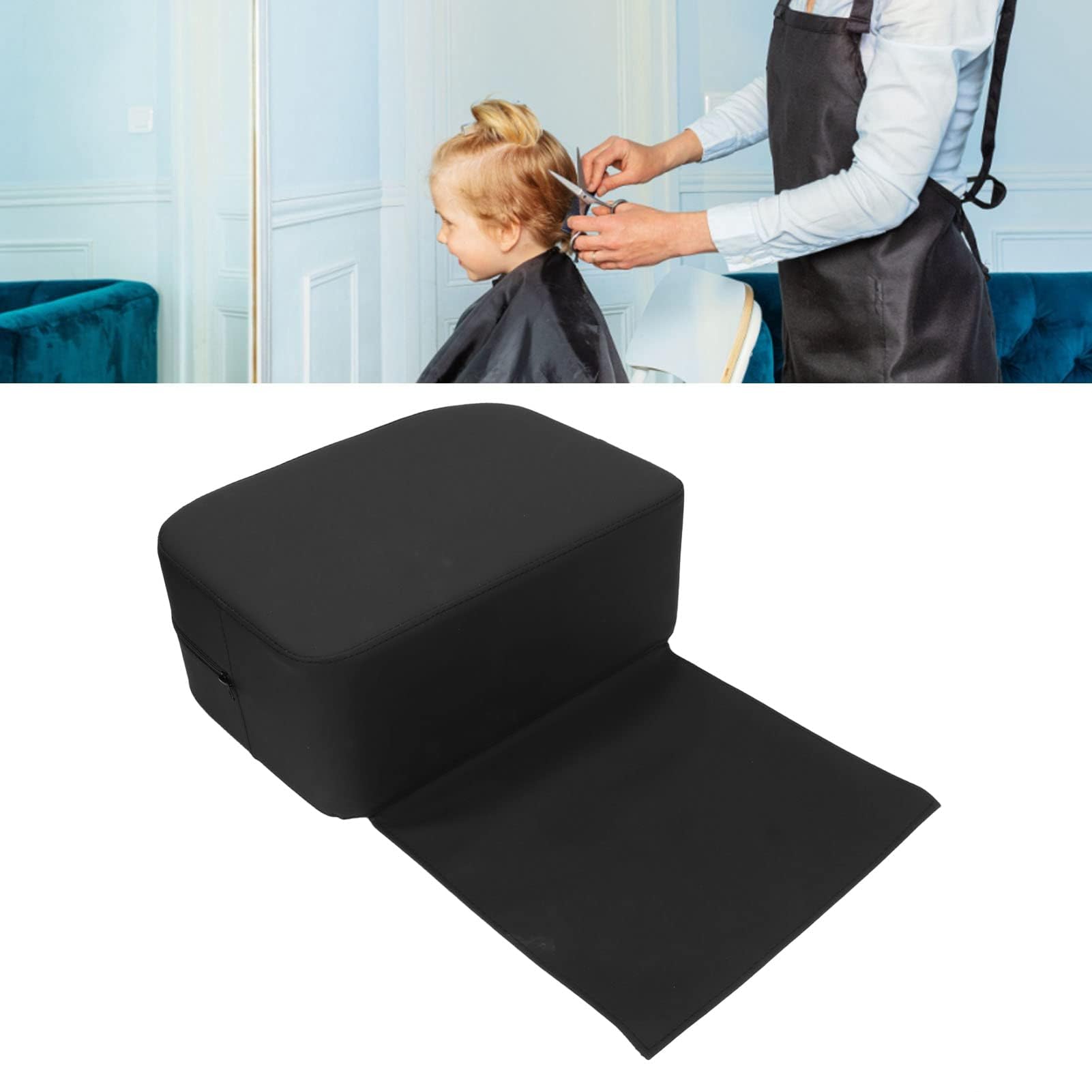 Ejoyous Rehausseur de Siège de Coiffeur Enfant, Rehausseur de Siège Enfant Salon de Coiffure Rehausseur Enfant Chaise de Coiffeur Coussin de Siège Rehausseur, Coussin de Siège Enfant
