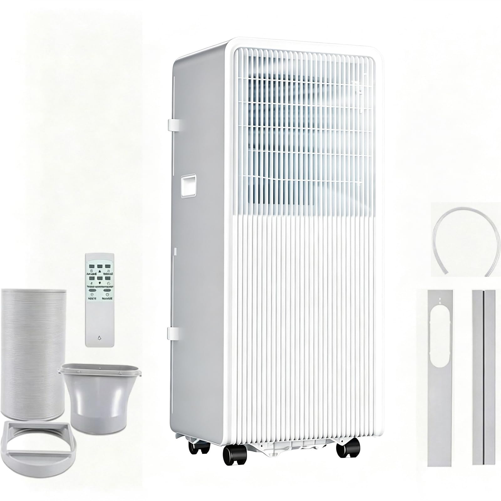 EZBHIZ 4-in-1 Cooling Unit 12000/14000 BTU Portable Air Conditioner