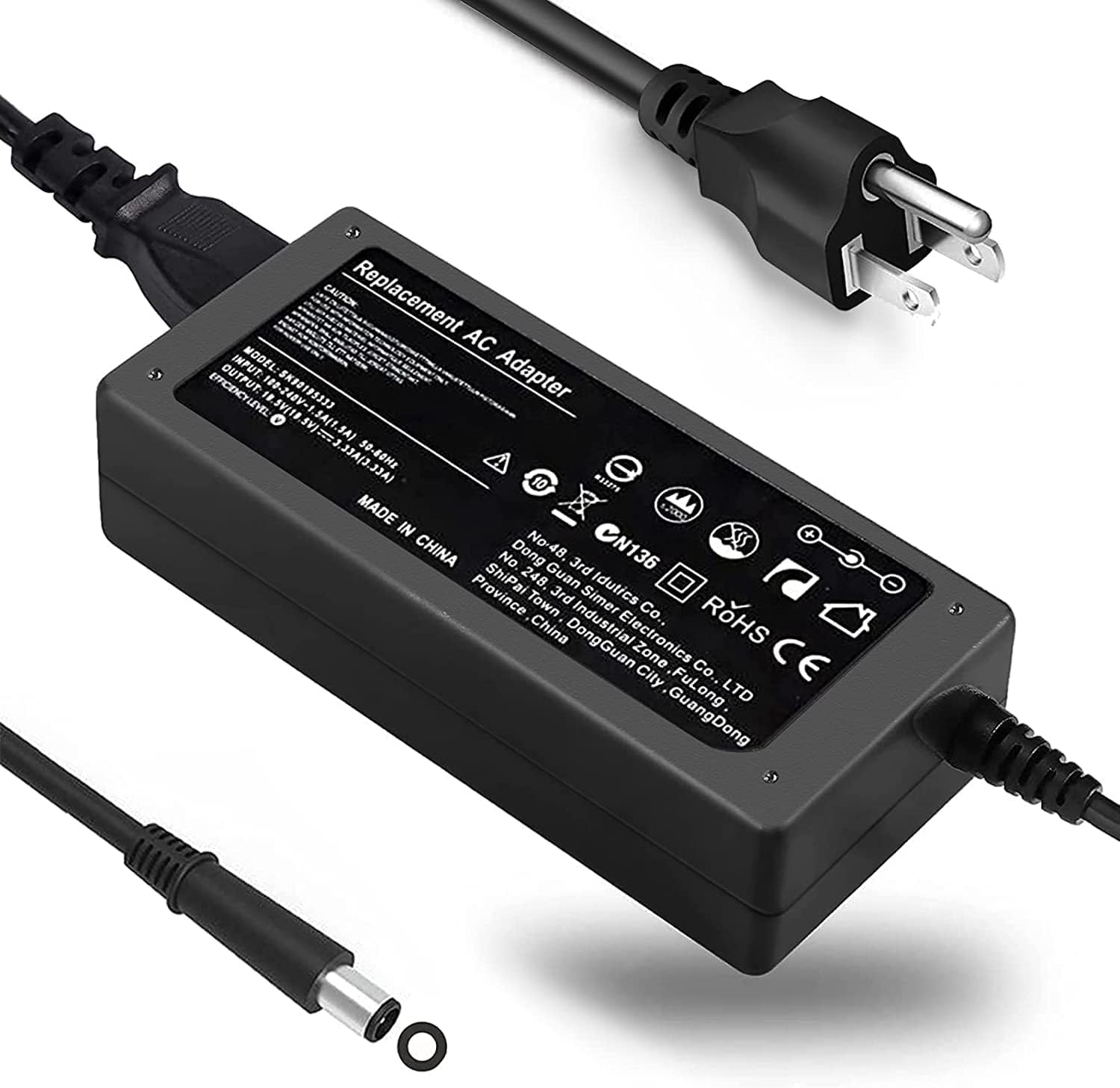 Amazon.com: 65W AC Laptop Charger for HP Pavilion DV7 DV6 DV5 DV4