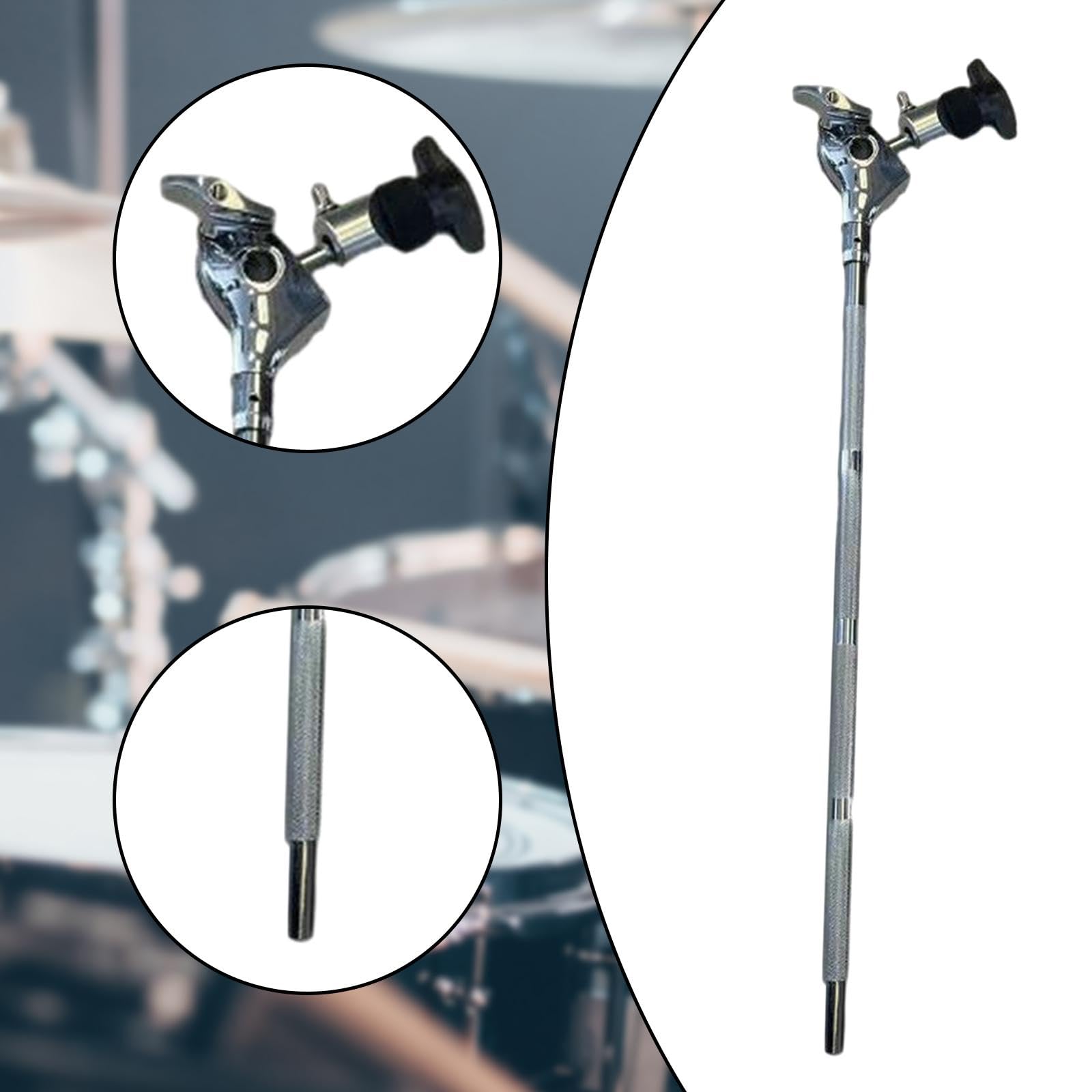 MagiDeal Supporto per estensione del braccio di piattano di estensione Parte di percussione Porta di supporto per per manettale per metallo accessorio facile