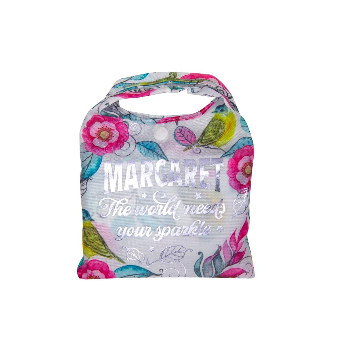 History & Heraldry Personalised Sparkle Shopper Bag (Margaret) — image 1