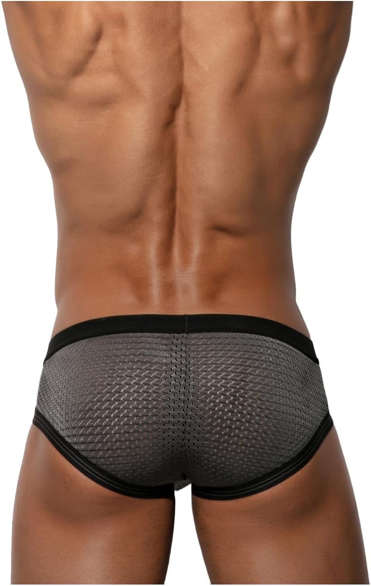 Body Aware Varsity 85 Mesh Sport Brief - Sexy Underwear for Men