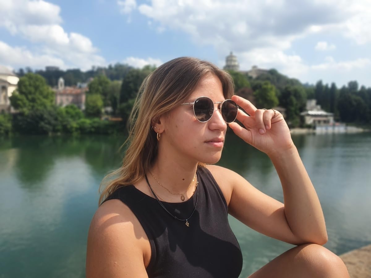 Eco Metal Riciclato - Occhiali da Sole Uomo e Donna regolabili - Filtri UV400 - Taglia Unica