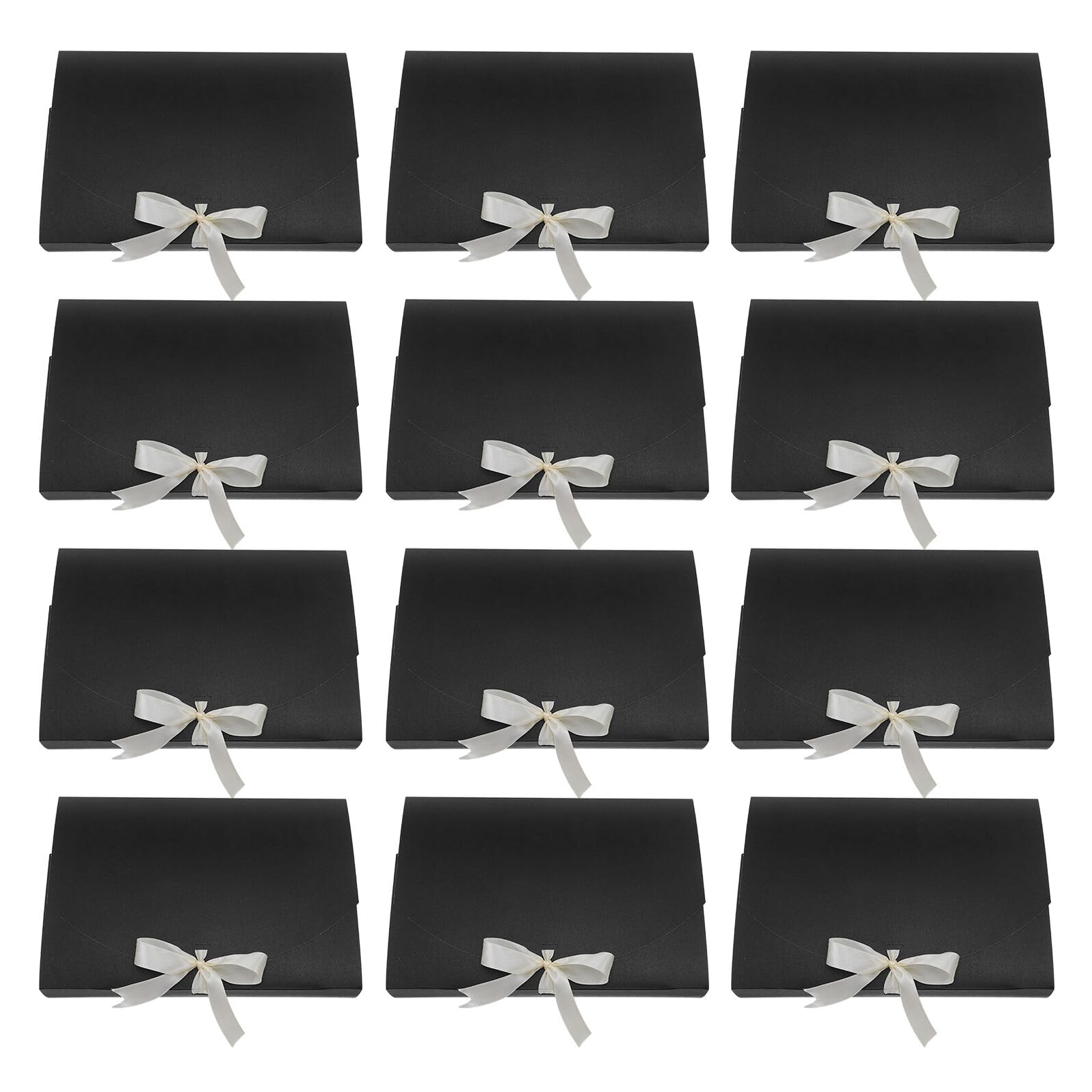 Geschenktüten für Papier Schwarze 20 Stück Schals Handtücher