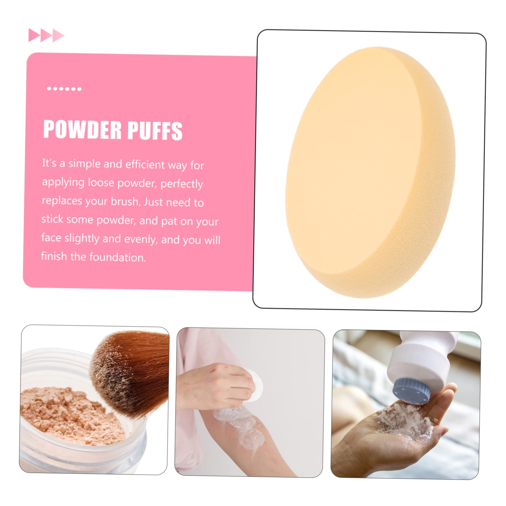 minkissy 30stücke Ovaler Makeup-schwämme Dual-use Gesichtsschwämme Für Foundation Flüssig Und Puder-make-up Hochwertige Waschbare Kosmetik-schwämme Für Hauttypen