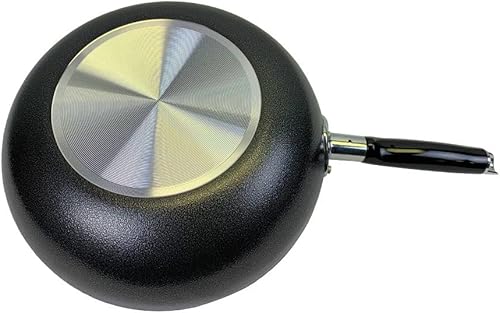Miniatura 5 de 10-38'' Aluminum Nonstick Wok Frying Pan Skillet Cooking Pan Egg Pan