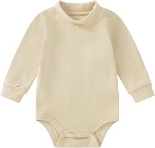 pureborn Baby Boys Girls Bodysuit Super Soft Cotton Romper 0-24 Months