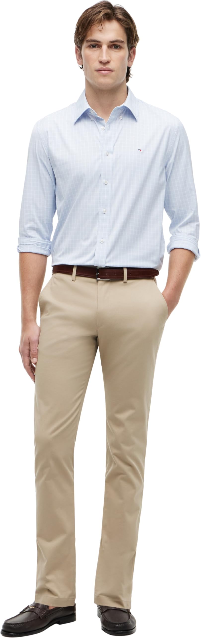 Tommy Hilfiger Men’s Core Bleecker 1985 Pima Cotton Chinos