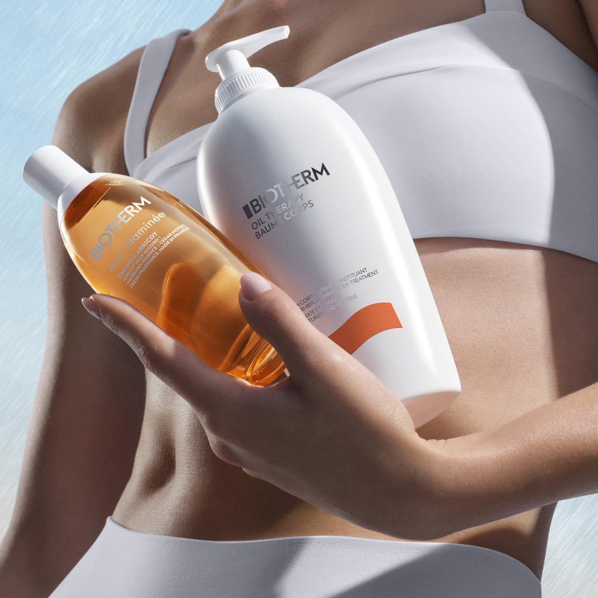 Biotherm, Eau Vitaminée Énergie Abricot, Bruma corporal perfumada afrutada, 100ml