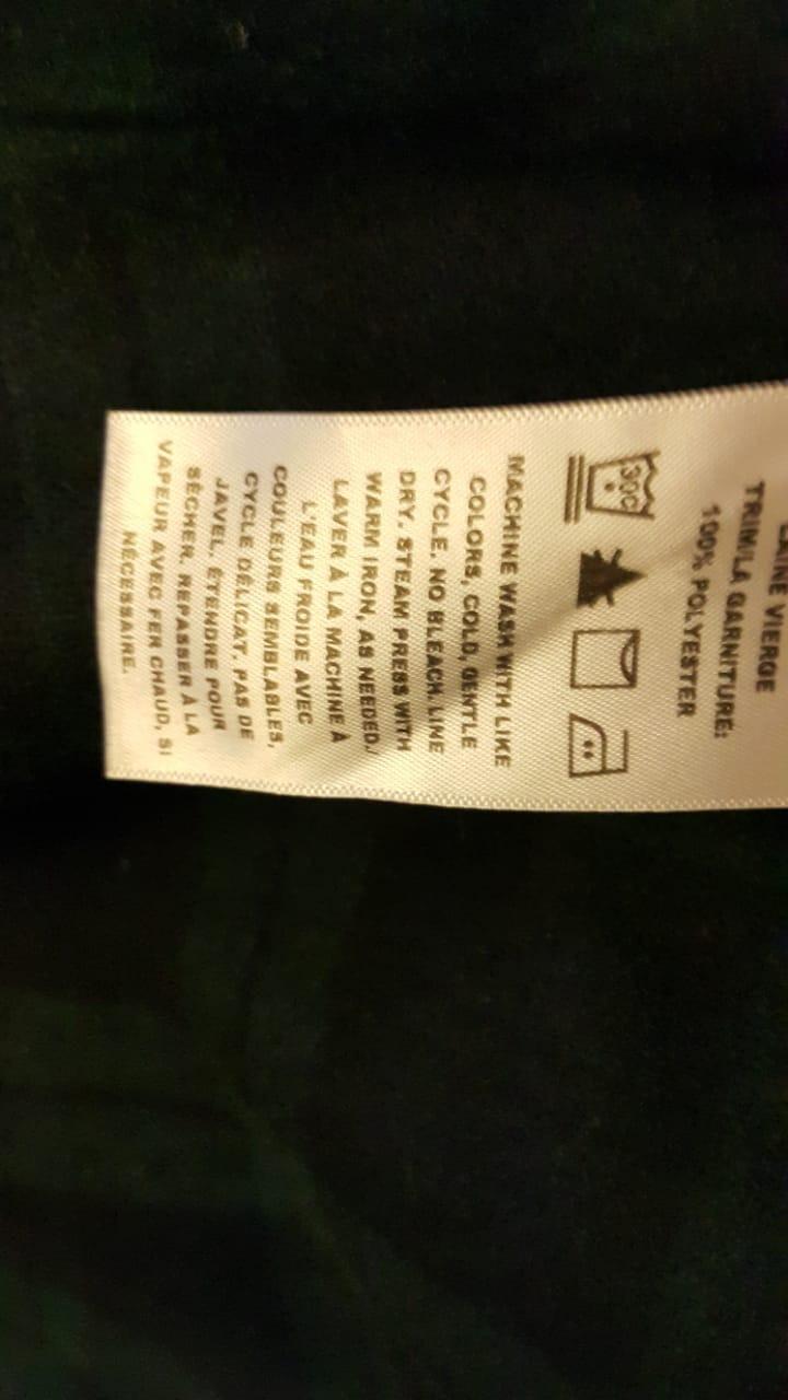 Pendleton Men's Merino Wool Lounge Robe, Navy/Red Angus Tartan, LG at