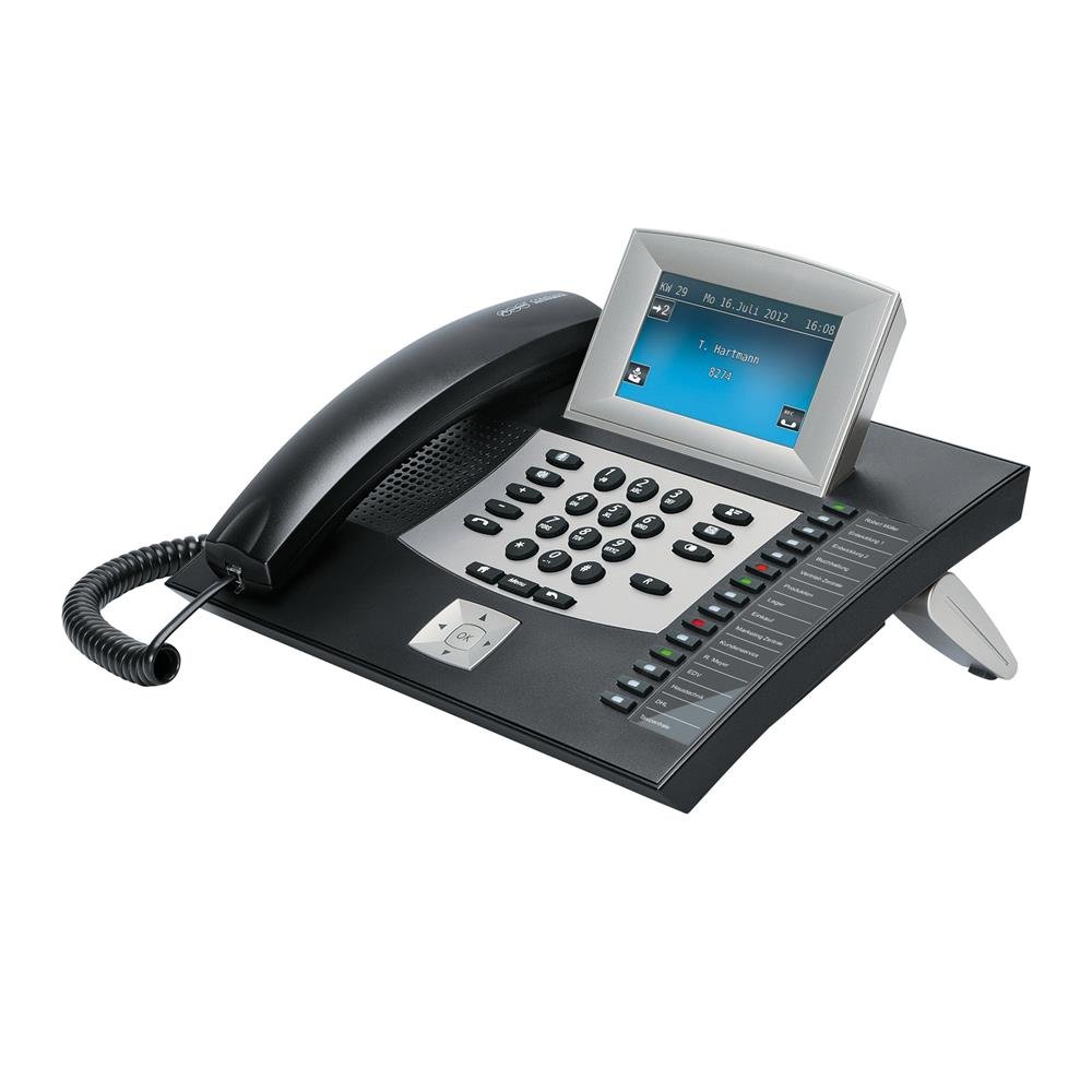 Auerswald 90073 Telefon COMfortel 2600 IP Schwarz