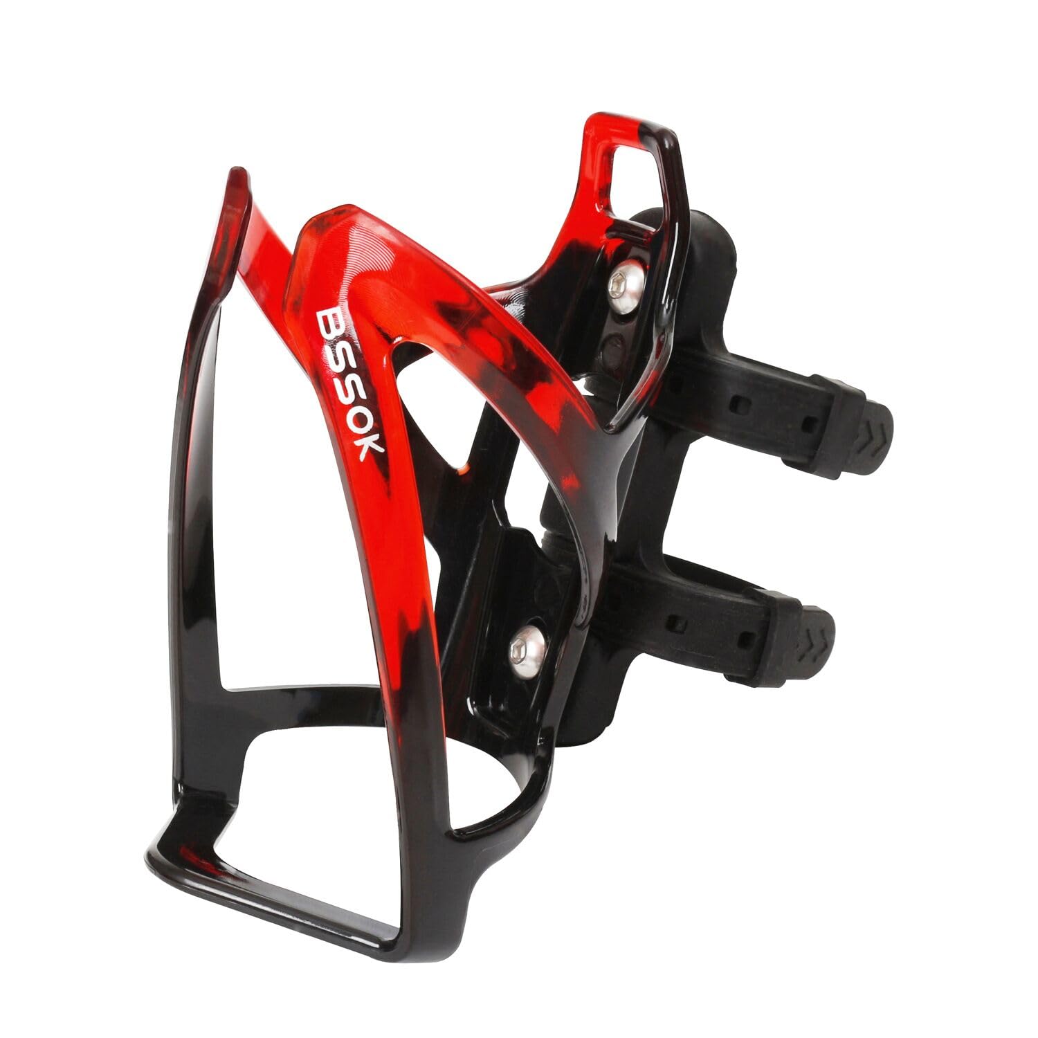 BSSOK Ultra-Light Bike Water Bottle Holder Cage - 35g, Mounts To Handlebars, Seat Post, Or Frame, For Road & MTB Bikes