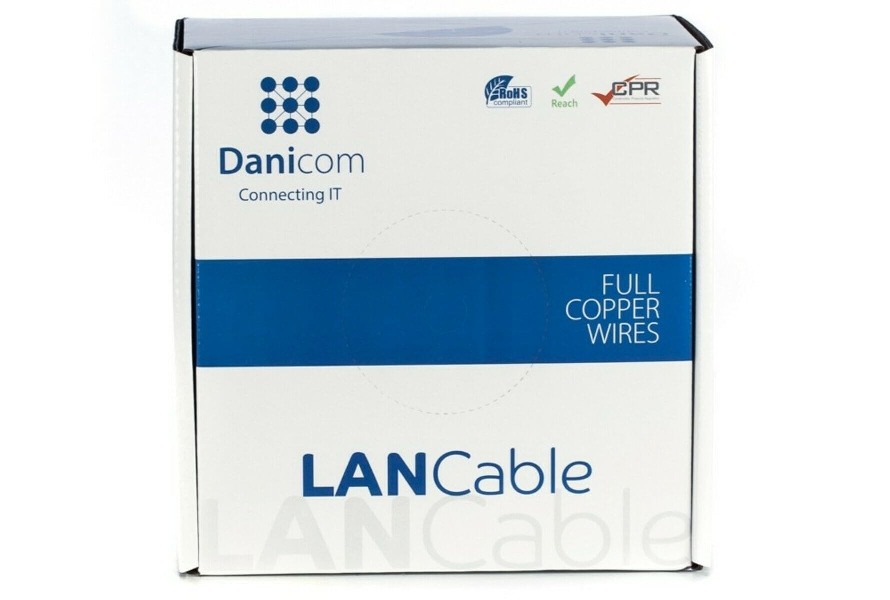 Cat6 FTP 100m - Cable de red de PVC (Fca) PoE, 100% cobre, Ethernet, LAN, cable de conexión, cable de datos, RJ45, gris, PVC, para redes, conmutadores, routers, módems