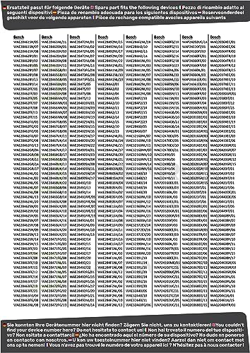 DEKAROX 2 x Kohlebürsten Motorkohlen 12,5x5x42mm 4,8mm AMP für Bosch Siemens 605694 00605694 für Waschmaschine wie iQ100 iQ300 iQ500 iQ700 VarioPerfect Logixx Classixx Avantixx Maxx Extraklasse