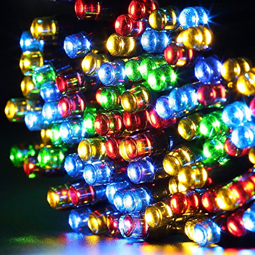 GDEALER Waterproof Solar Outdoor String Christmas Lights Review Solar