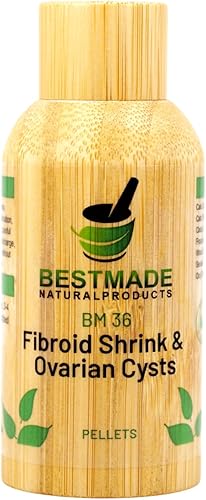 Bestmade Fibroid Shrink & Ovarian Cysts, BM36 - Helps Shrink Fibroids and Ovarian Cysts, Balance Estrogen Levels and Prevent Regrowth, Support for