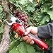 Produktbild WANZZN Akku-Rebschere Elektrische Gartenschere, 36V wiederaufladbar Lithium-Batterie Astschere, Gartengeräte Dicke Äste Schere Obst Äste Schere für scharfes Schneidwerkzeug