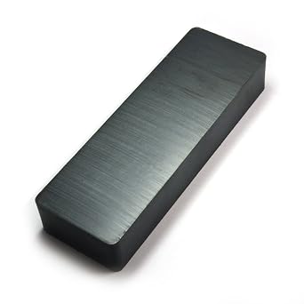 Ceramic Magnets C8 6"X2"X1" Hard Ferrite Magnets 2-Count