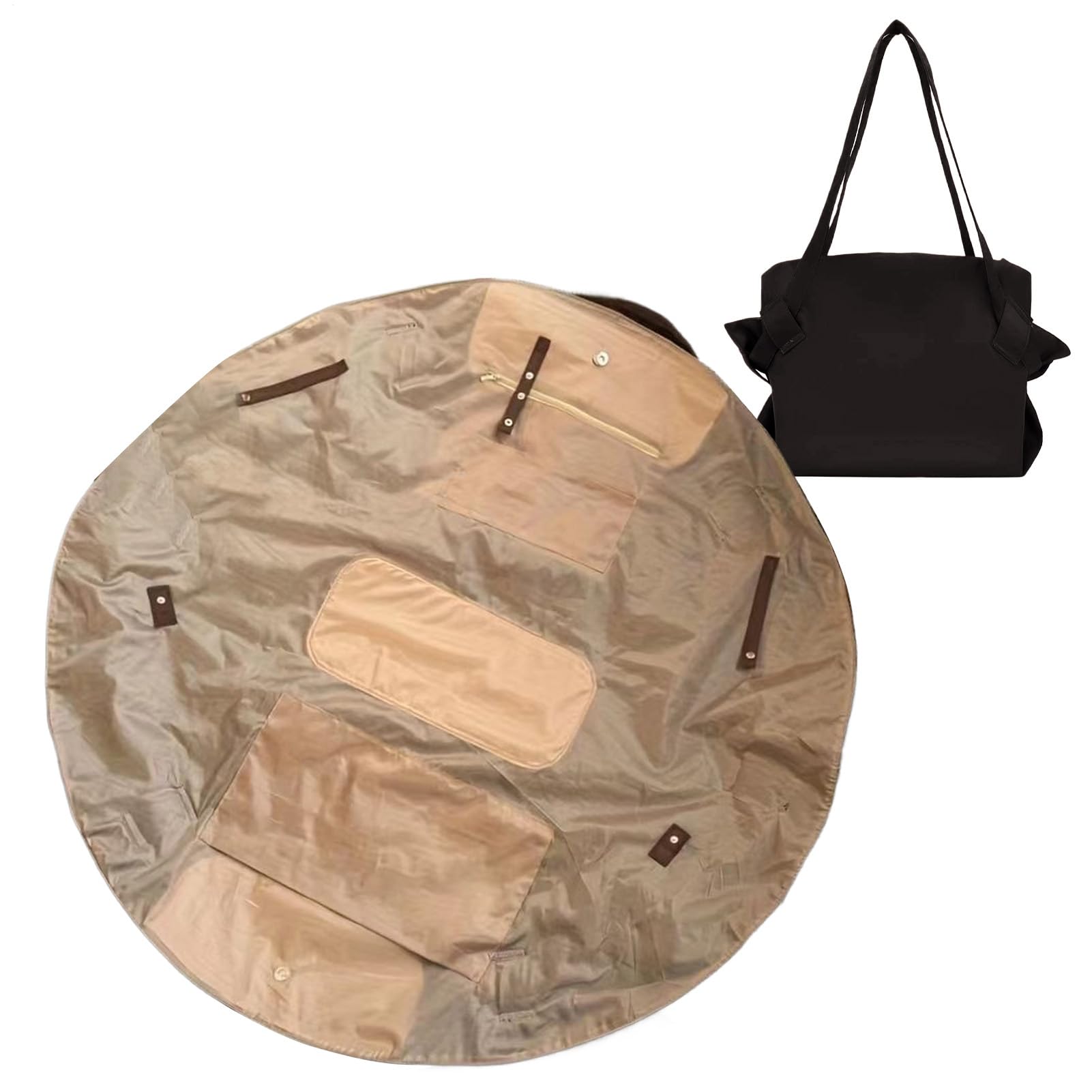 Borsa per la spesa, portatile, pieghevole, per campeggio, picnic, trasloco, supermercato, viaggi, fitness, lezioni, fiere