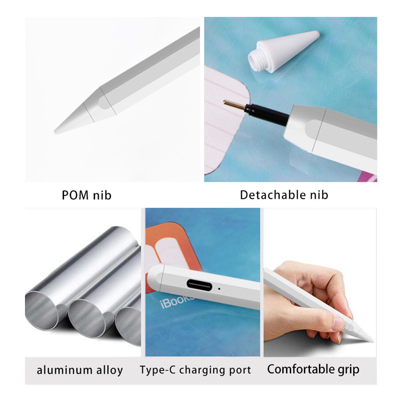 Amazon.com: Active Stylus Pen for iPad with Palm Rejection and