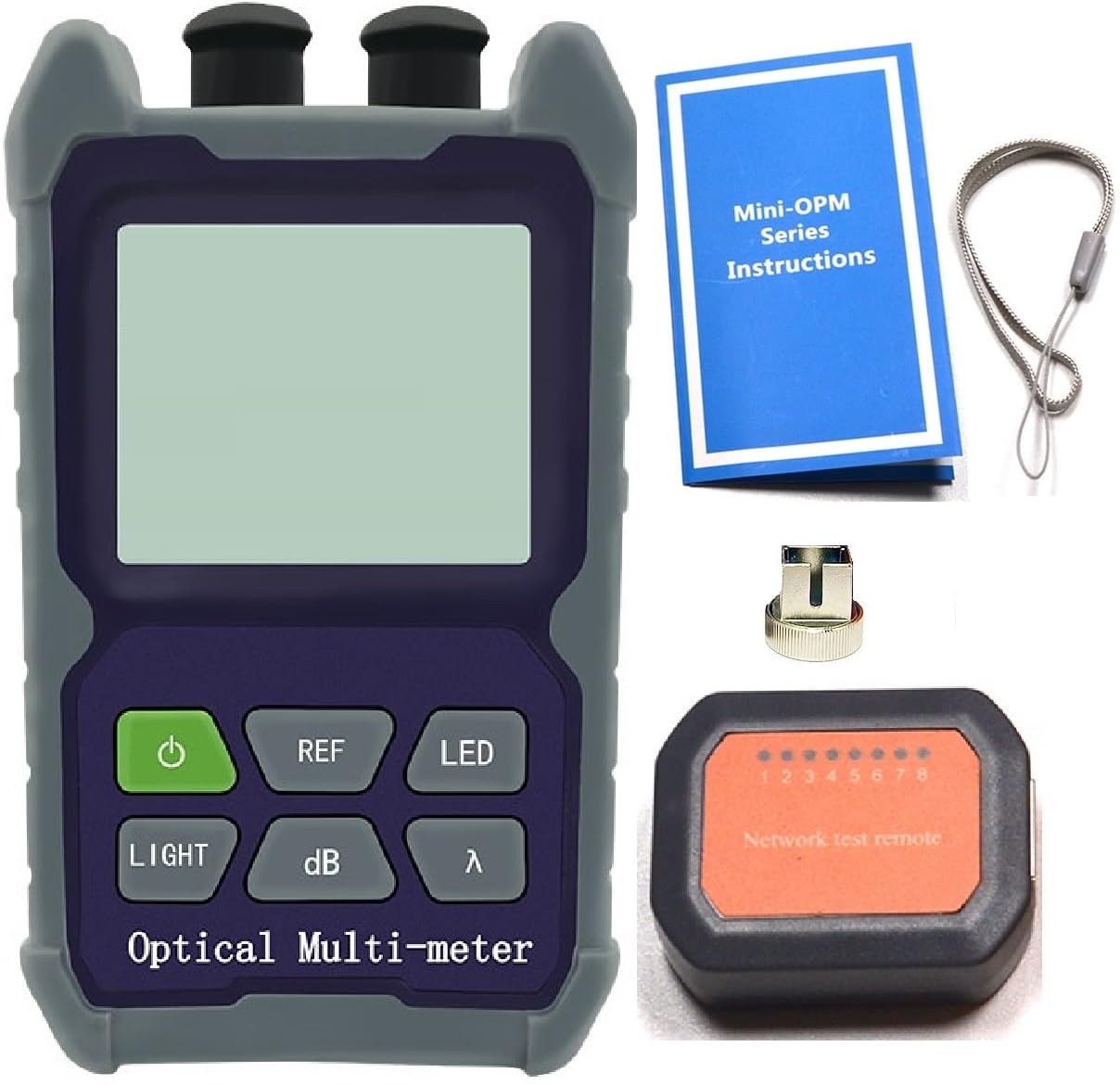 Techtest 3 in 1 Optical Power Meter with Laser Light FC/SC Universal Interface Visual Fault Locator 2mw Vfl Lan Tester Rj45 Network Cable Tester Rj45 Optical Multi Meter (B0CQTCJF9N) Amazon Price History, Amazon Price Tracker