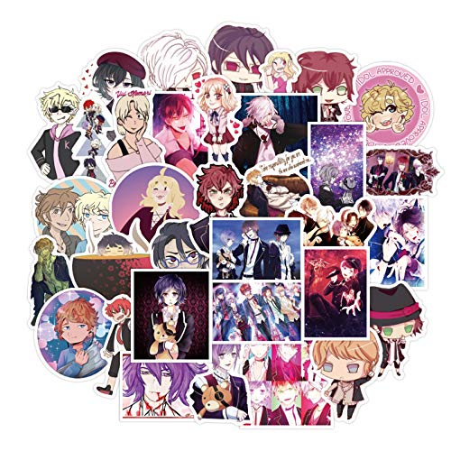 Japan Anime Diabolik Lovers Stickers Water Bottle Stickers Variety Vinyl Car Motorcycle Bicycle Luggage Decal Graffiti Patches Skateboard Waterproof Stickers