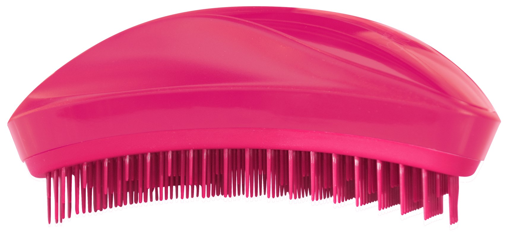 Cepillo de Pelo Profesional Desenredante Antitirones Pequeño Redondo y Compacto con Cerdas Suaves Rosa (Pink) By AGV