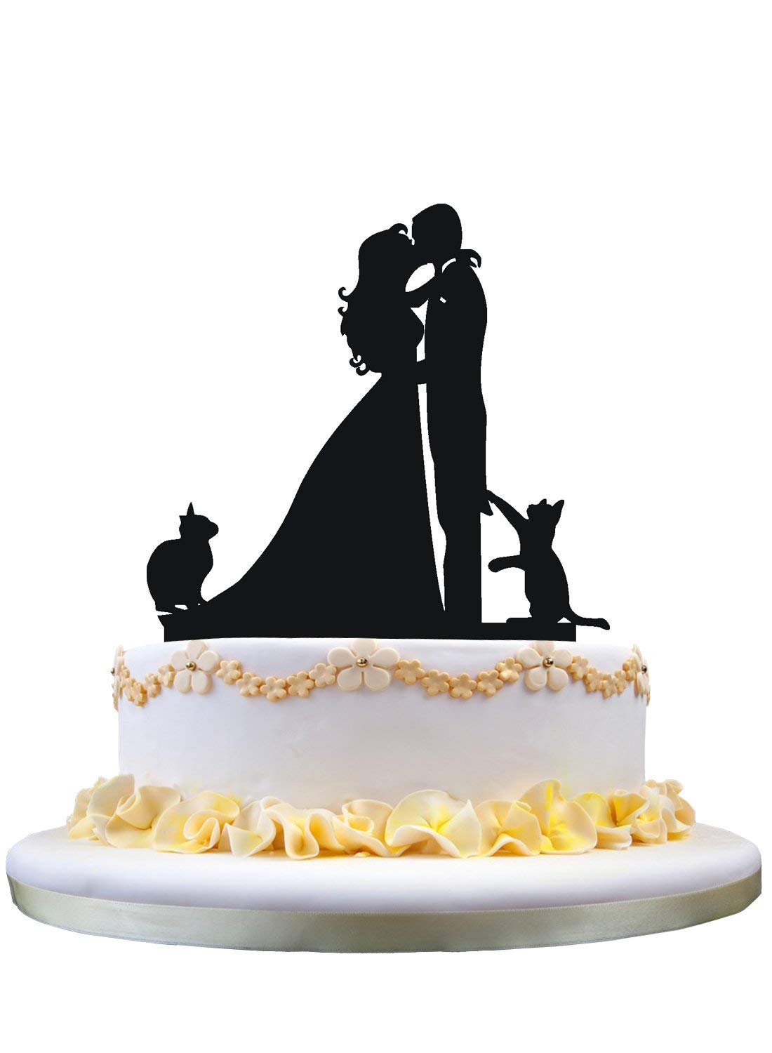 Amazon.co.jp: YAMI COCU ウェディング ケーキトッパー 猫