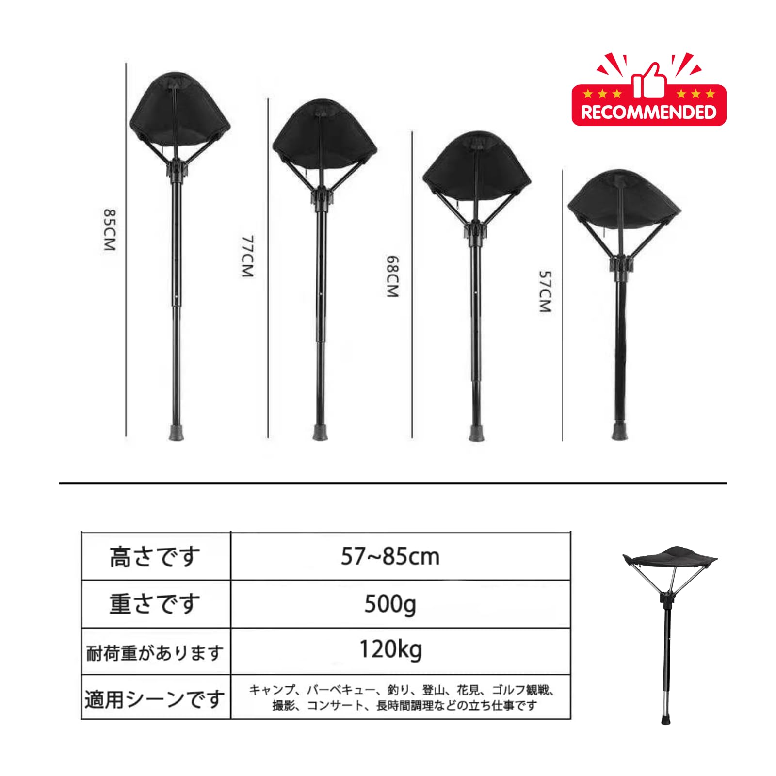 Amazon.co.jp: CEVAN アウトドアチェア 折りたたみチェア モビリティ