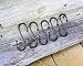 Wrought Iron S Hooks for Hanging- 5 -"S" - Hooks - Hand Forged wrought iron hooks!