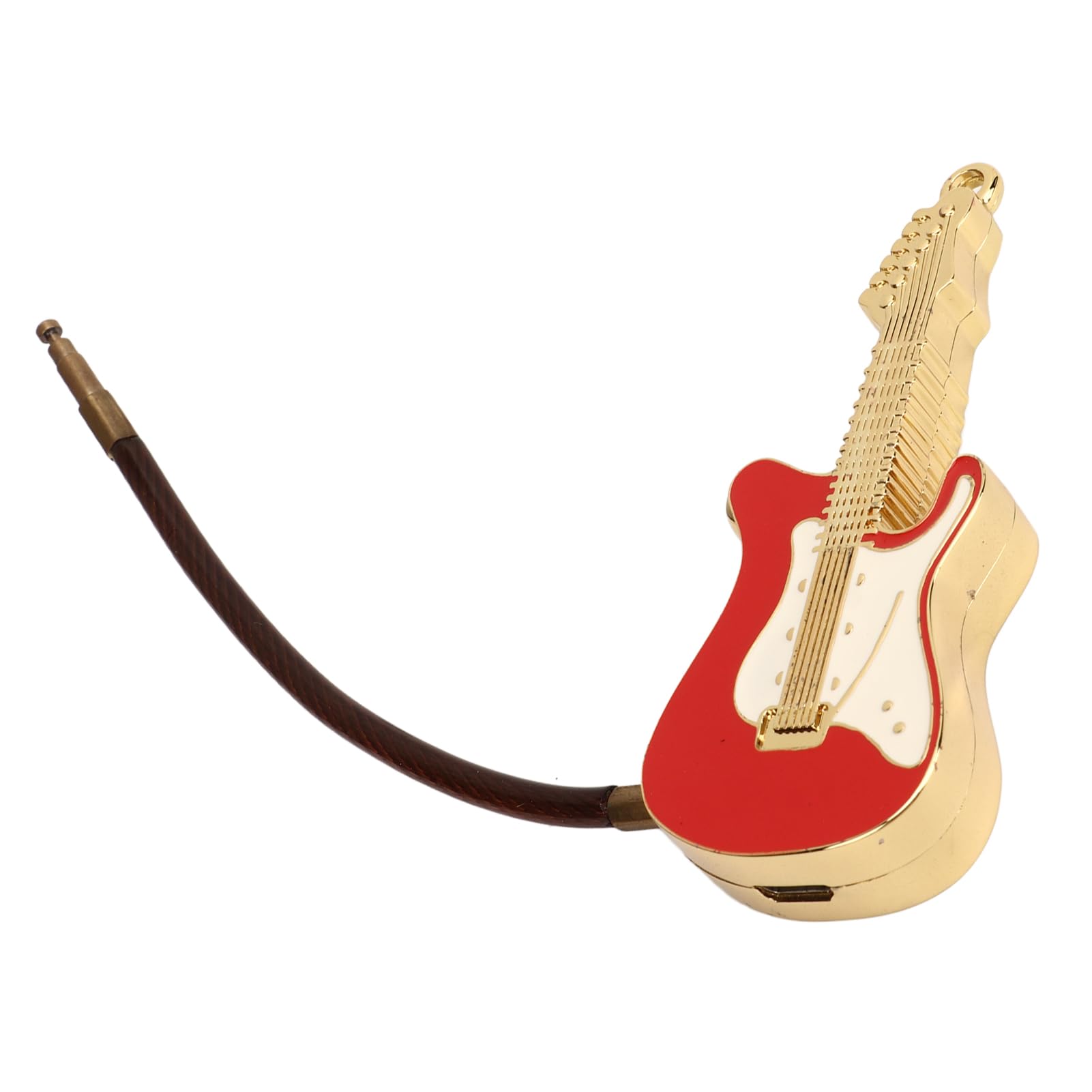 FTVOGUE Candado de Huella Digital, Forma de Guitarra con Cerradura de