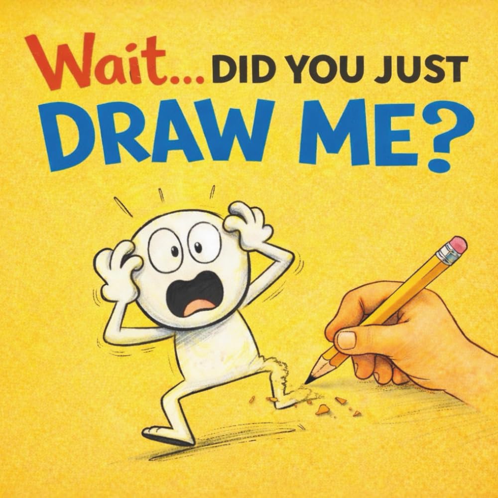 Wait...Did You Just Draw Me?: A Funny Interactive Picture Book for Kids About Drawing and Imagination