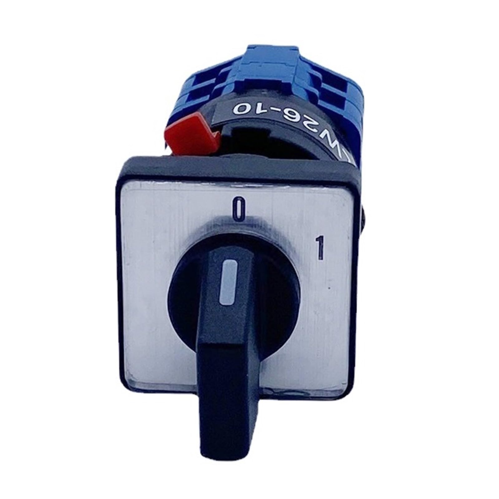 LW26-10A Einzellochmontagegröße 16,2 mm 1/2/3/4 Pole Nockendrehschalter Umschalter Wahlschalter Leistungssteuerung(1P-4 Terminals)