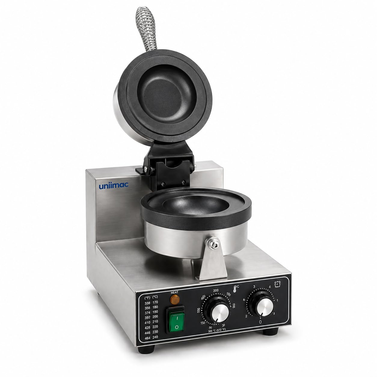 Burger Waffle Maker Machine | Electric Donut, Sandwich & Hamburger Waffle Baker | Non-Stick Cake Waffle Iron for Cafe, Restaurant, Hotel & Food Truck | 1300W | 1 Year Warranty-picture-10