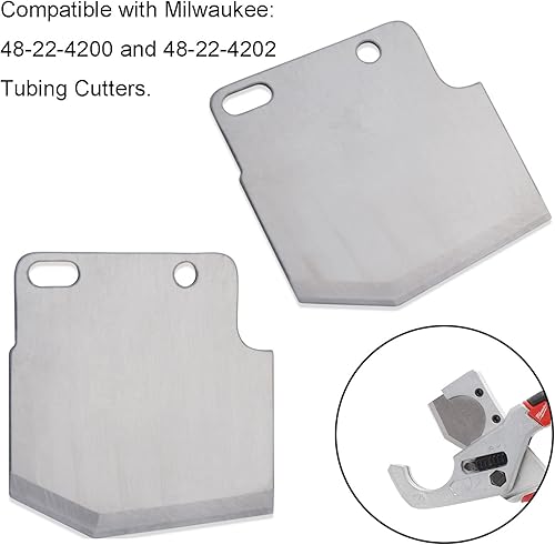 Miniatura 6 de MWEDP Paquete de 2 cuchillas de repuesto para cortadores Pextubería 48-22-4203 compatibles con Milwaukee 48-22-4200 y 48-22-4202 Pex y cuchillas de