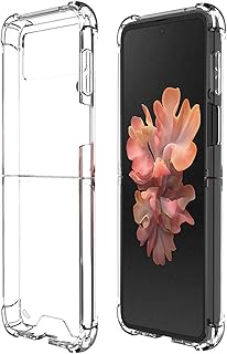 Capa Capinha Acrílica Fina Clear Ou Fosca para Samsung Galaxy Z Flip 3 5G - Case com Proteção Premium (Transparente), Capa de Telefone de Silicone para Galaxy Z Flip 3 para Ccelular Samsung Z Flip