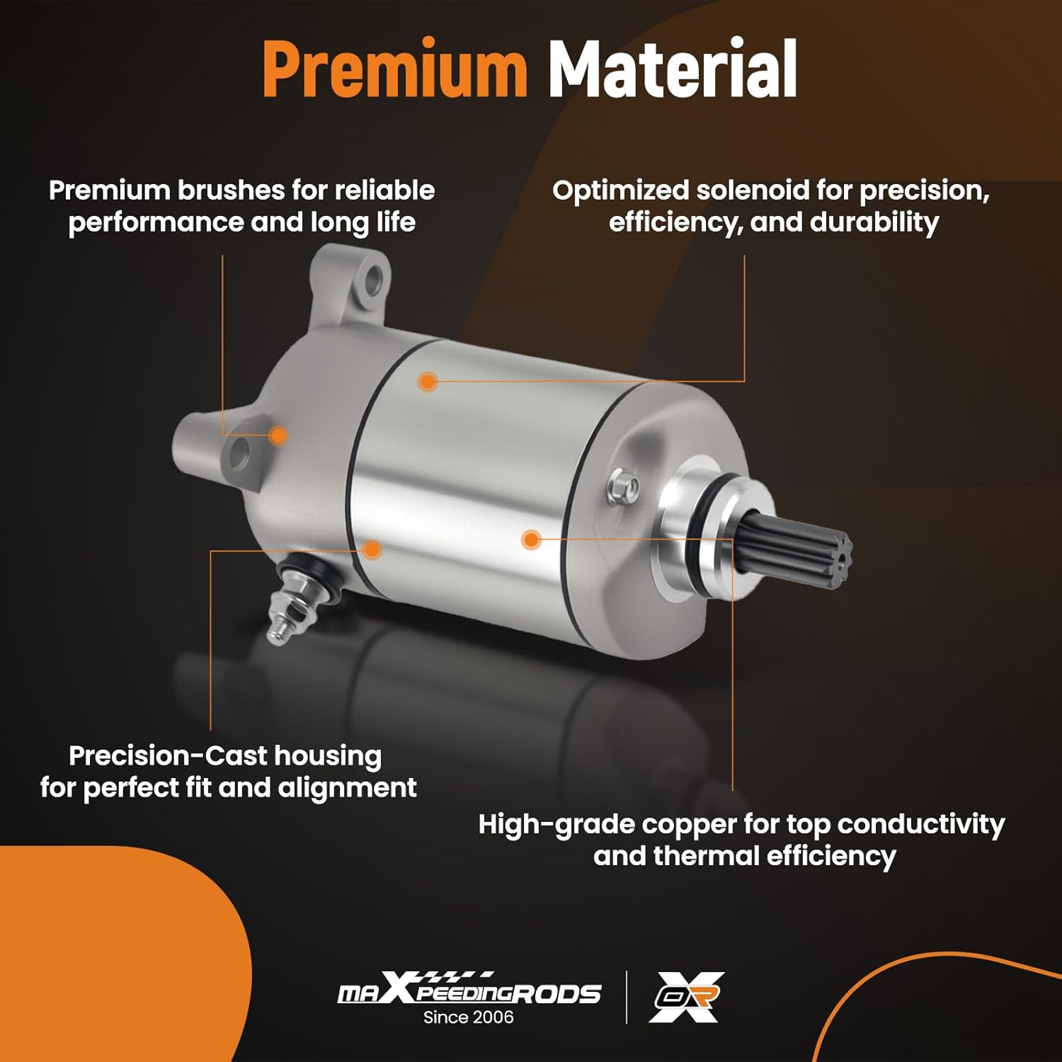 maXpeedingrods Recoil Starter Pull Start Drive Complete Kit Replacement for Polaris ATV 1996-2013 Sportsman 500 HO, Magnum 325 330 500, Scrambler 500