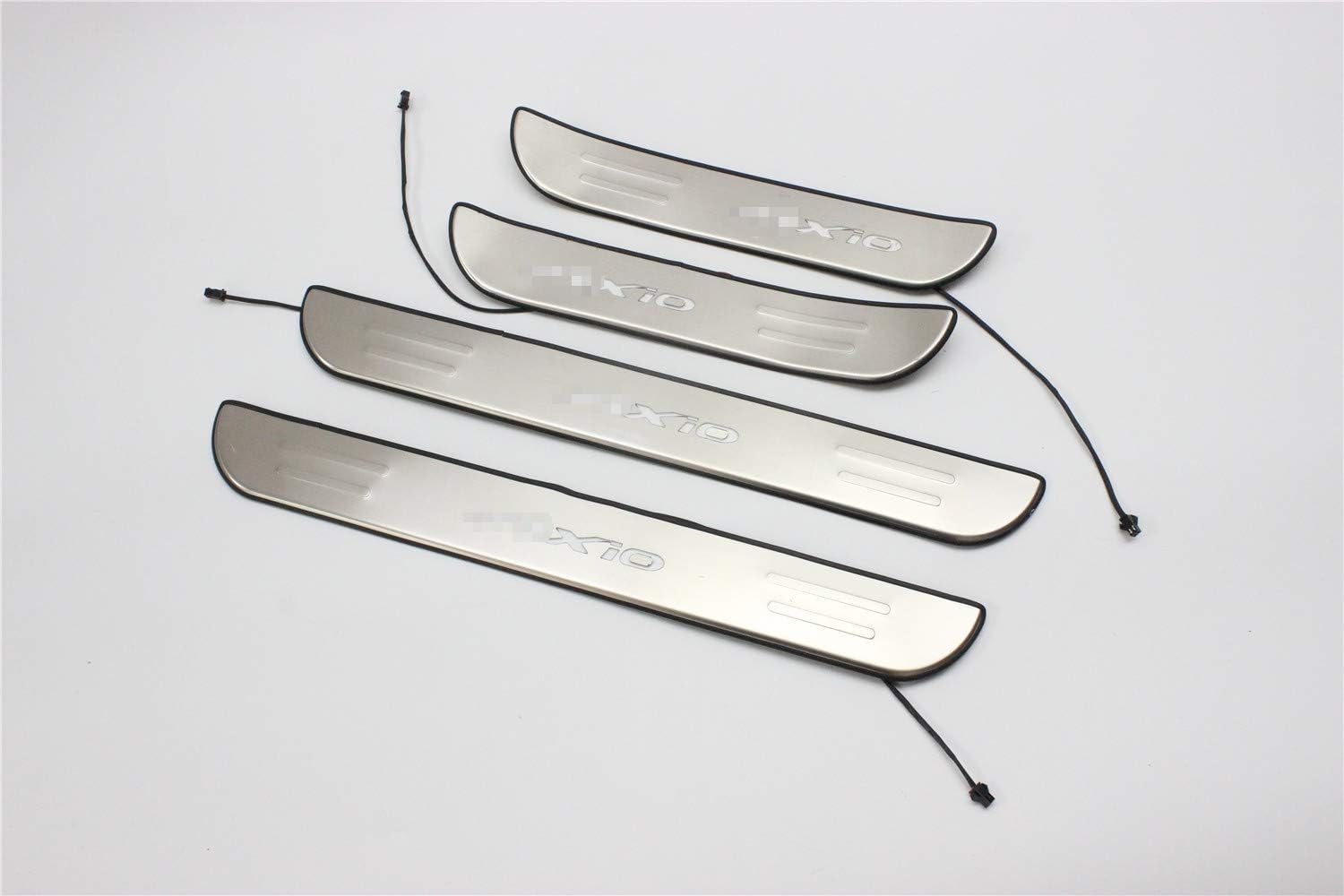 OLIKE for Toyota Axio 2006-2013 Car Led Door Sill Scuff Plate Guard Sills Protector Trim (B Style)