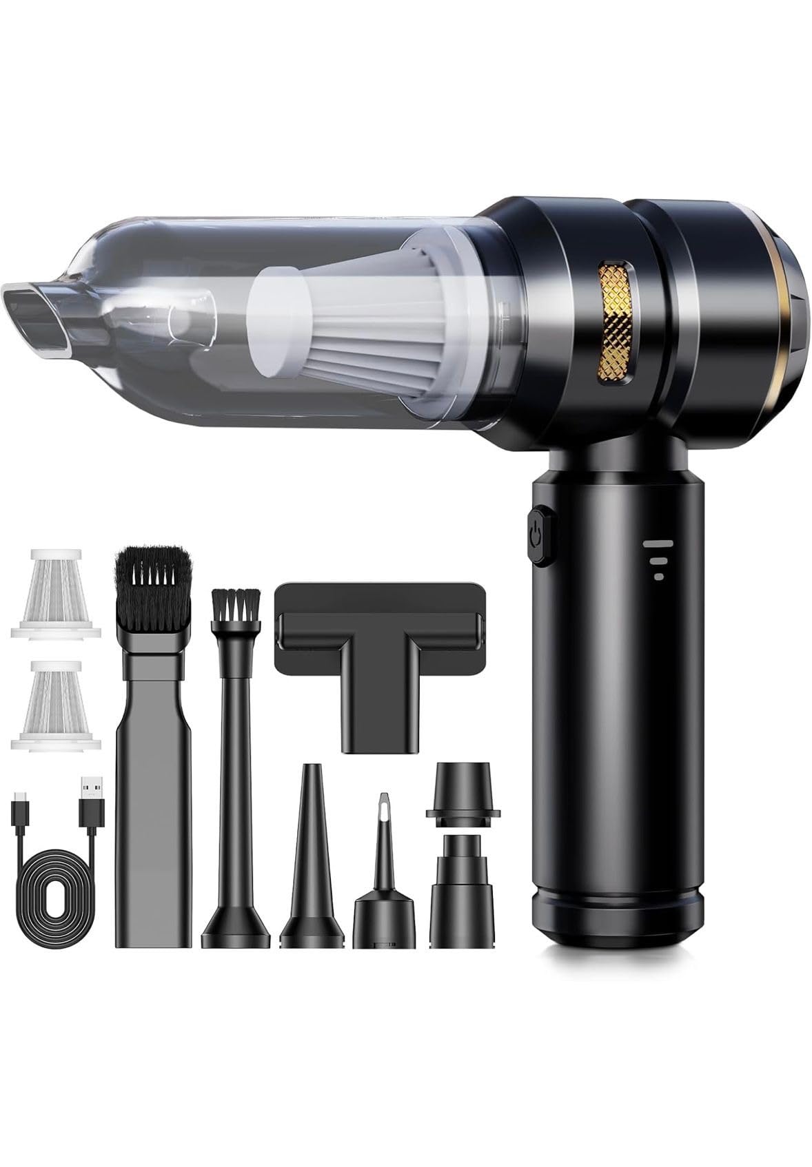 Aspirateur portable pour voiture et maison pour un nettoyage rapide sans fil