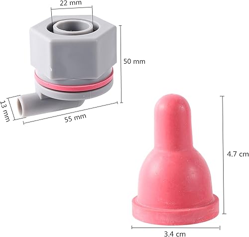 Miniatura 14 de Tetinas de animales de oveja, cabra, chupete de cordero, cubeta de alimentación de mascotas, alimentador de cordero con base fija para animales