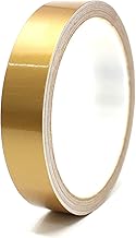 Finest Folia 10m Strisce adhesive decorative per auto moto barca e modellismo in vari colori autoadesive Lunghezza (20mm, Oro)