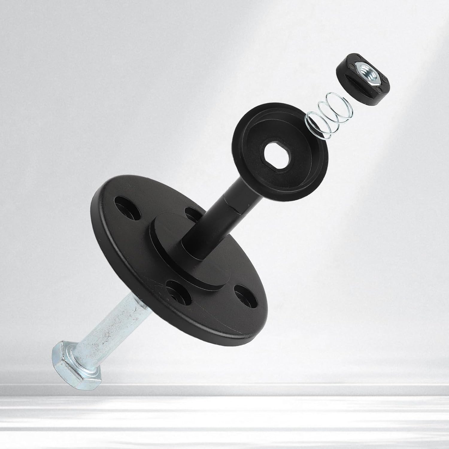 MIG Welding Wire Spool Holder Stand Assembly For 1Kg And 5Kg Reels, Wire Damper Shaft For Small To Medium MIG Welders, Fits 100Mm And 200Mm Diameter Spools For CNC Metalworking Welding Applications